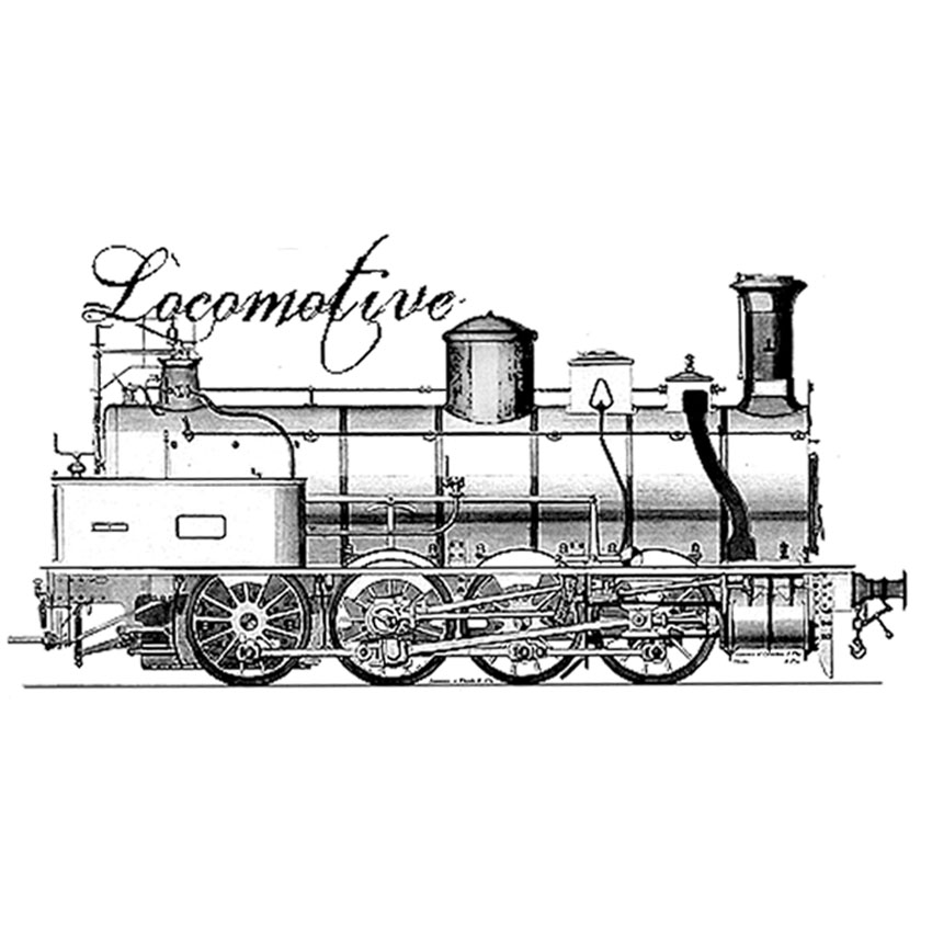 #1885 - Train - Steampunk/Travel